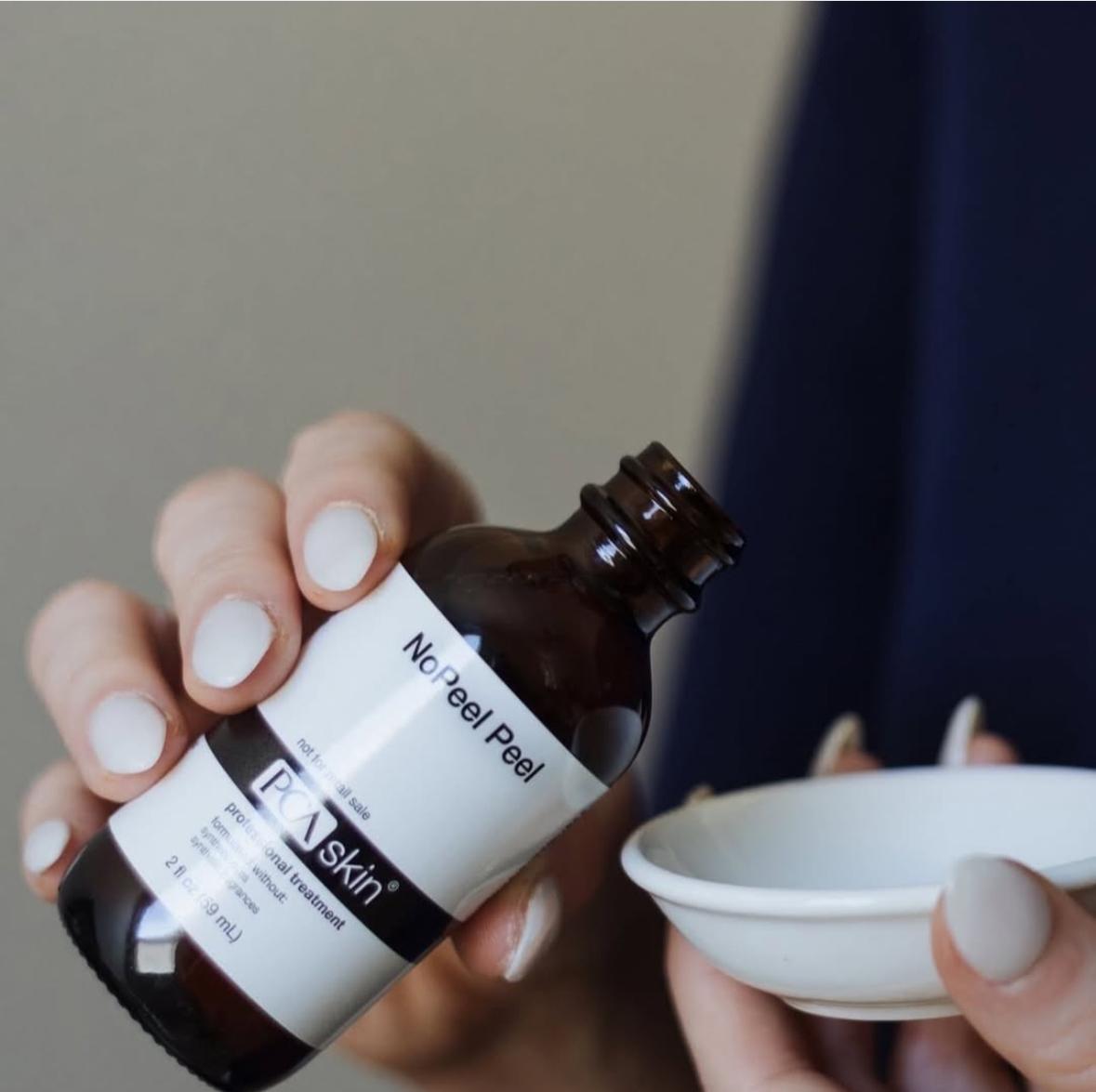Healthy and beautiful skin is our mission and we are proudly partnered with PCA skin care.