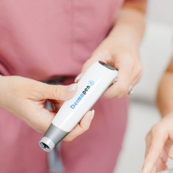 Microneedling is a minimally invasive procedure for your skin encompassing a medical grade targeted serum. Using a device that has thin needles to make tiny holes in the top layer of your skin. The damage helps stimulate your skin's healing process, producing more collagen and elastin.